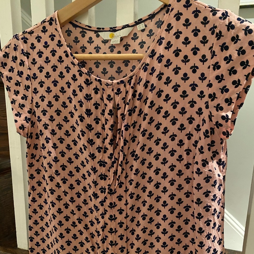 Boden cap sleeve blouse